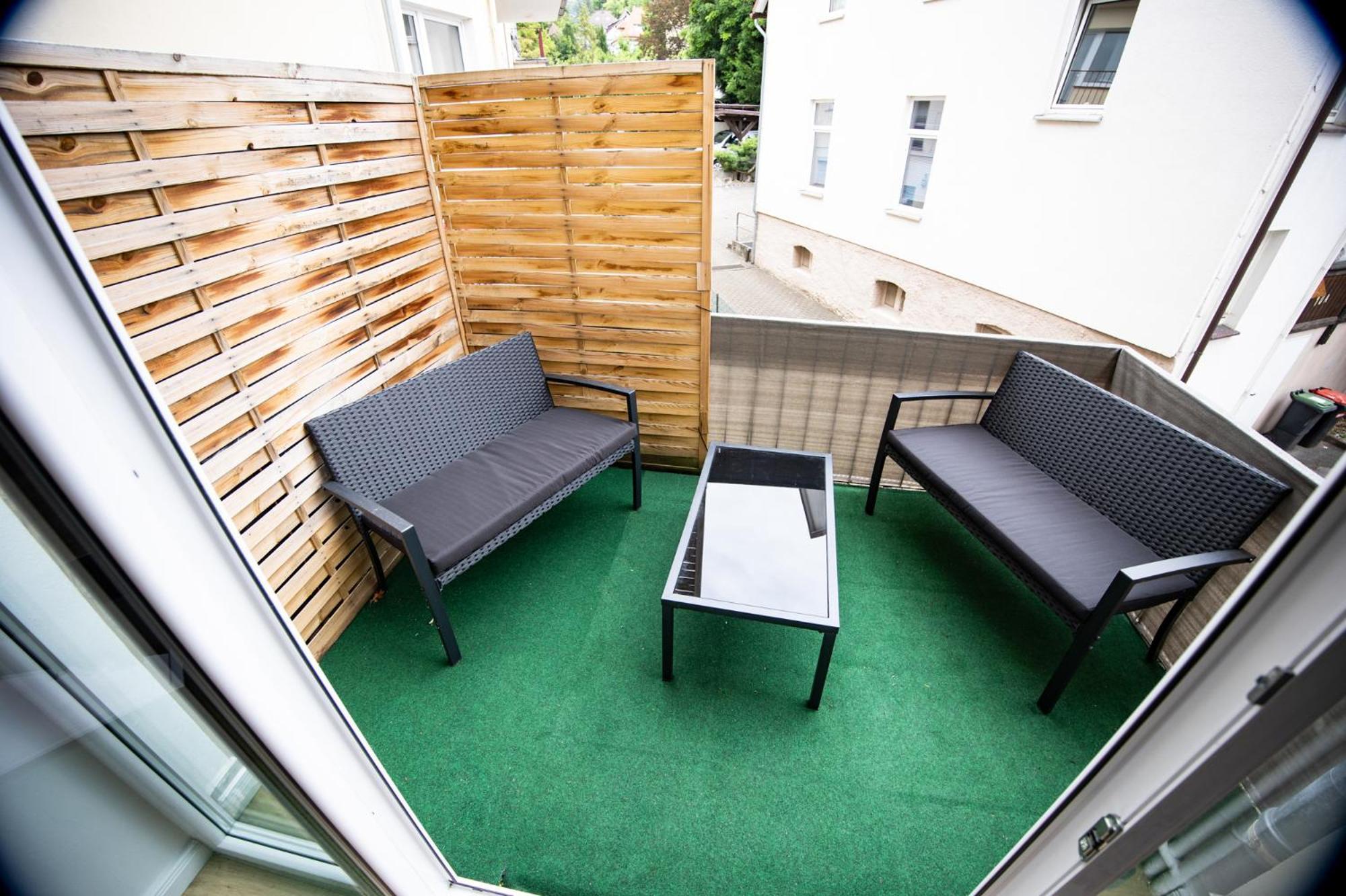 Me Living Bad Pyrmont Innenstadt 10 Meter Balkon Eksteriør bilde