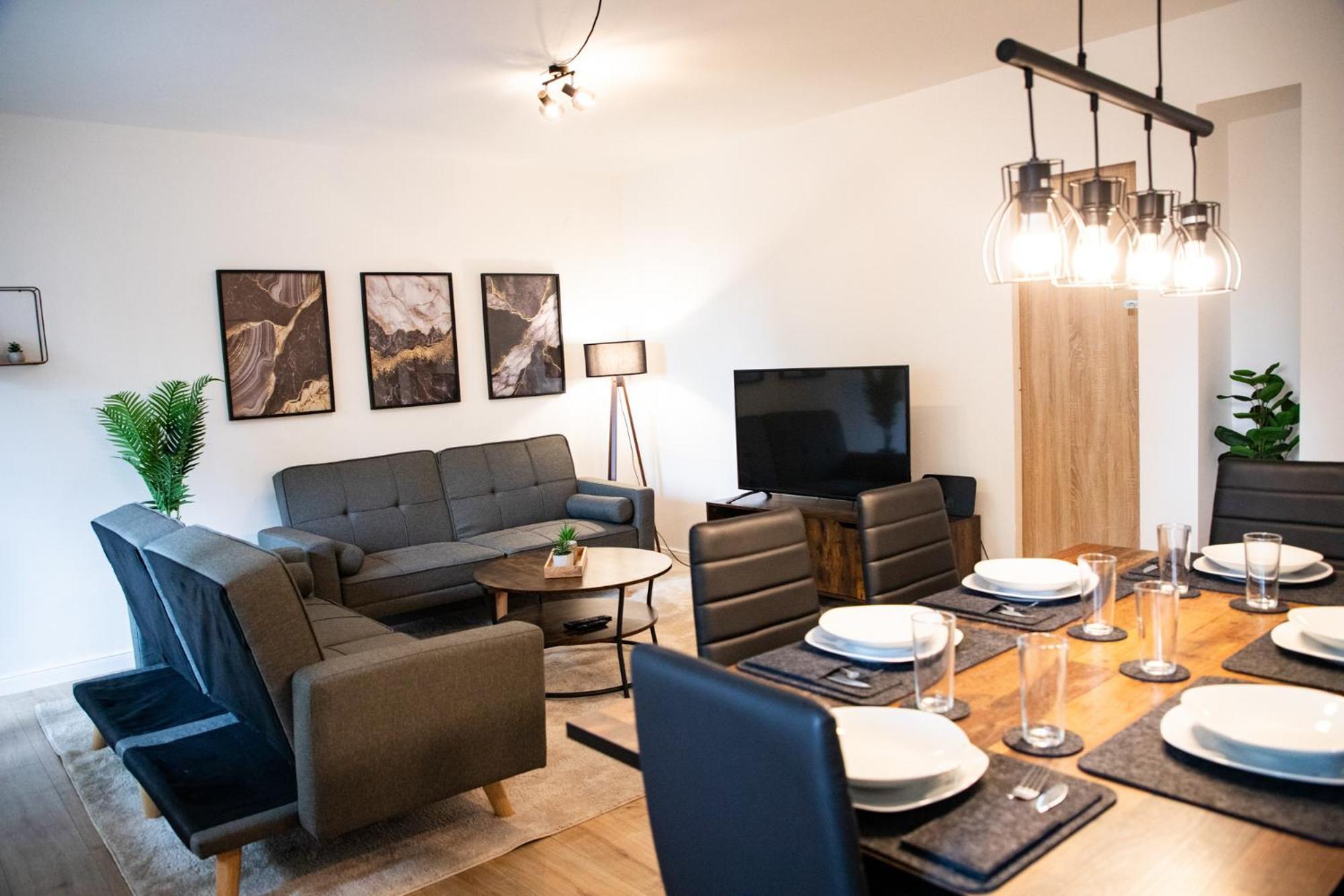 Me Living Bad Pyrmont Innenstadt 10 Meter Balkon Eksteriør bilde