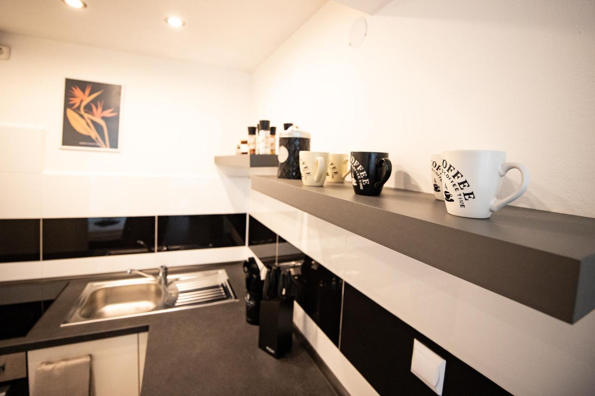 Me Living Bad Pyrmont Innenstadt 10 Meter Balkon Eksteriør bilde