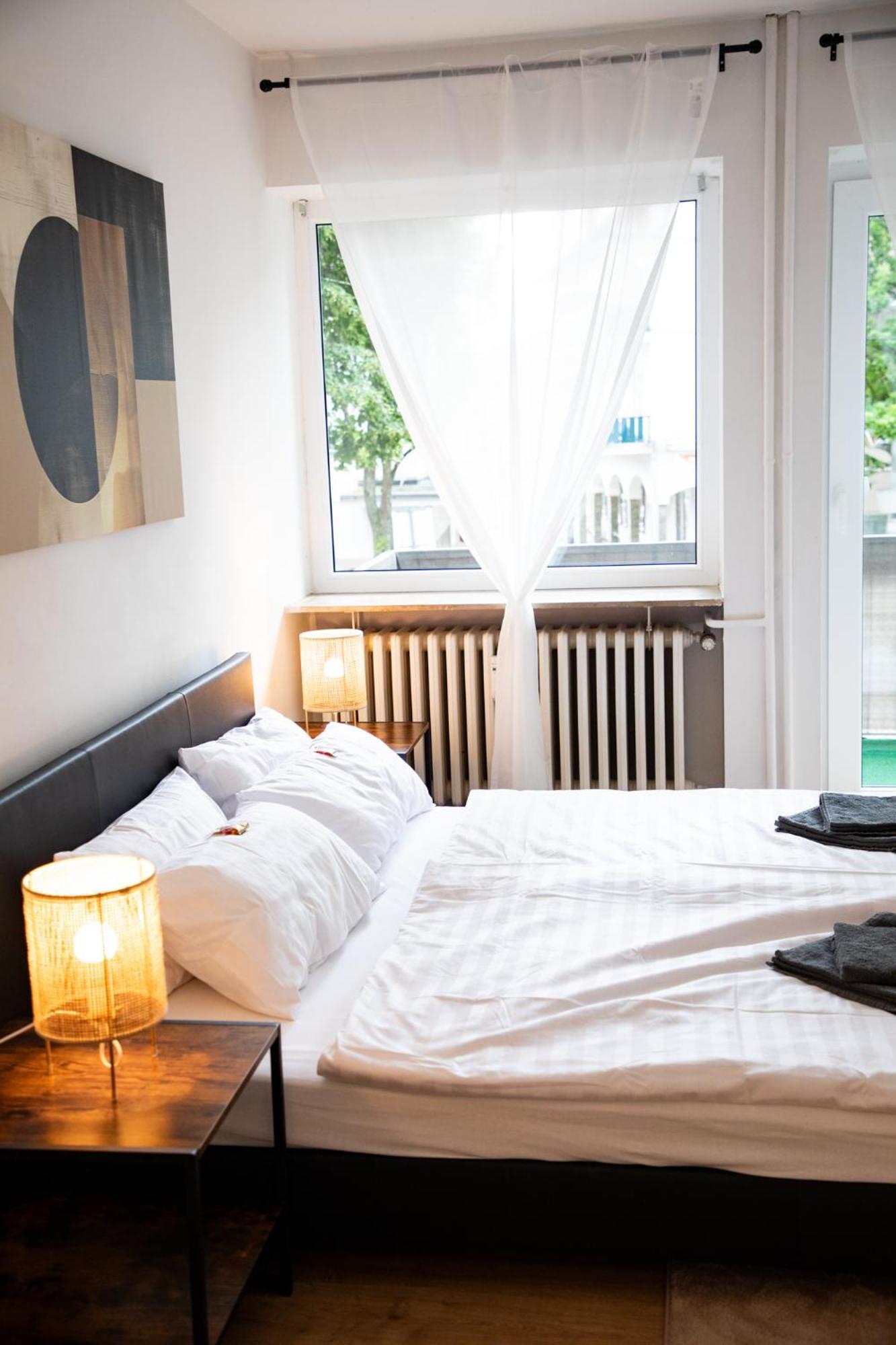 Me Living Bad Pyrmont Innenstadt 10 Meter Balkon Eksteriør bilde